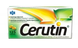 CERUTIN x 125 tabletek