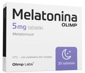 Melatonina Olimp, 5 mg, 30 tabletek