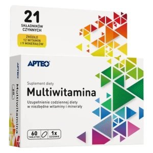 Multiwitamina APTEO 60 tabletek powlekanych