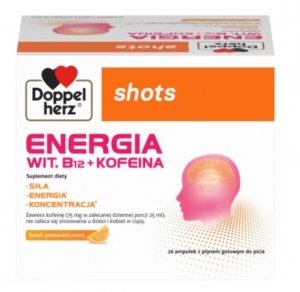 Doppelherz shots Energia, 10 ampułek