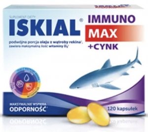ISKIAL immuno MAX + cynk x 120 kapsułek