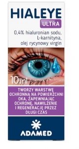 Hialeye Ultra, krople do oczu, 10 ml