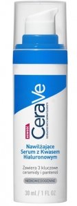 CeraVe Nawilżające serum z kwasem hialuronowym, 30 ml