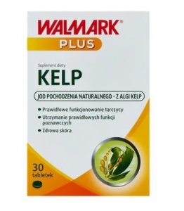 Kelp - jod 150 mcg, 30 tabletek Walmark