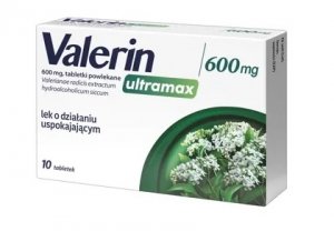 Valerin ultramax, 600 mg, tabletki powlekane, 10 szt.