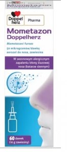 Mometazon Doppelherz 50 mcg/dawka, 60 dawek