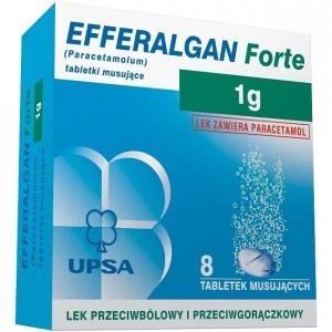 Efferalgan Forte 1g 8 tabletek musujących