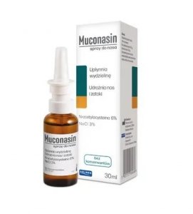 Muconasin, spray do nosa, 30 ml