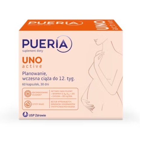 Pueria Uno Active, 60 kapsułek
