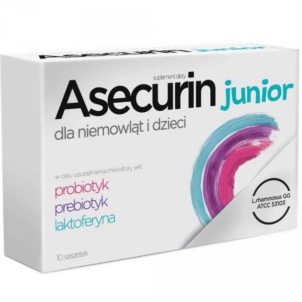 ASECURIN JUNIOR x 10 saszetek