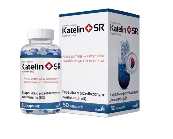 Katelin+ SR, 50 kapsułek o przedłużonym uwalnianiu
