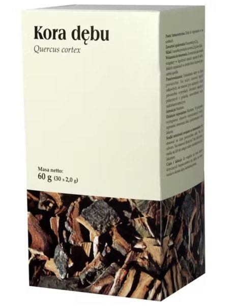 Kora dębu fix, 30 saszetek x 2 g