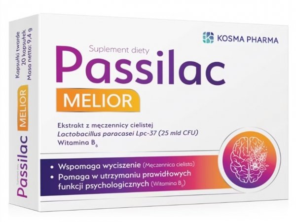 Passilac Melior, 20 kapsułek