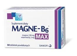 MAGNE B6 MAX x 50 tabletek