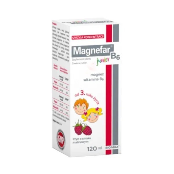 Magnefar B6 Junior 120ml