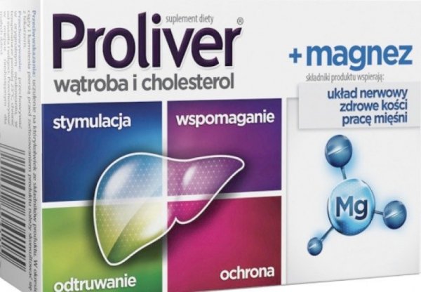 Proliver + magnez 30 tabletek