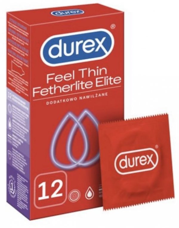 Prezerwatywy Durex Fetherlite Elite 12 sztuk