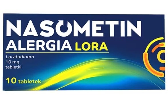 Nasometin Alergia Lora 10 mg, 10 tabletek