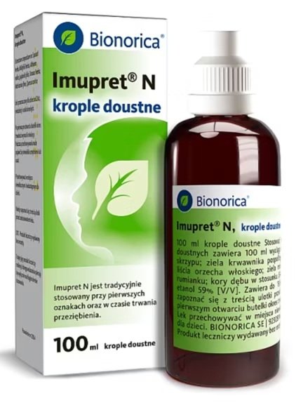 Imupret N, krople doustne, 100 ml