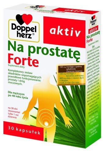 DOPPELHERZ Aktiv Na prostatę Forte x 30 kapsułek 