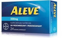 ALEVE x 24 tabletek