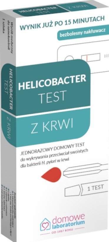 Helicobacter test z krwi z palca 1 szt.