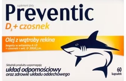Preventic D3, 60 kapsułek