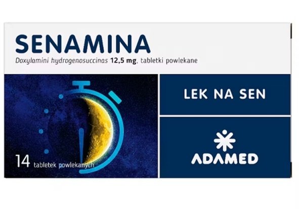 Senamina 12,5 mg, 14 tabletek powlekanych