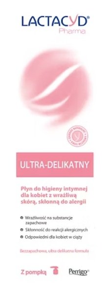 Lactacyd Pharma Ultra-Delikatny płyn do higieny intymnej, 250 ml