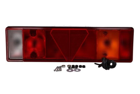 LAMPA ZESPOLONA 7-SEGMENTÓW LEWA AMP WYJŚCIE Z TYŁU