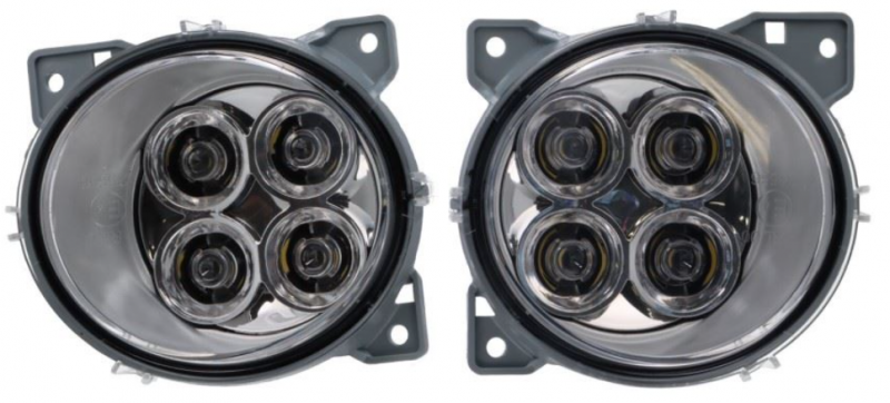 LAMPA JAZDY DZIENNEJ SCANIA R PRAWA LEWA