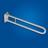 Uchwyt Uchylny WC 80cm biały fi25 Uchwyt Uchylny WC 80cm biały fi25