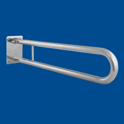Klappgriff am WC o. Waschbecken 60cm aus rostfreiem Edelstahl