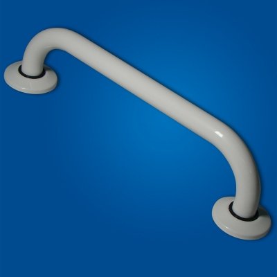Uchwyt Prosty dla Niepełnosprawnych 80cm biały fi32 + MASKOWNICE