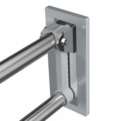 Uchwyt Uchylny dla Niepełnosprawnych 85cm stal nierdzewna fi32