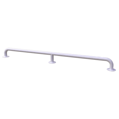 Uchwyt Prosty dla Niepełnosprawnych 160cm biały fi32