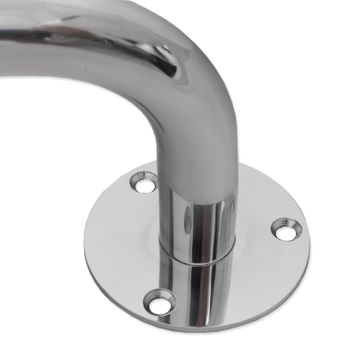 Uchwyt Kątowy dla Niepełnosprawnych prawy 100/60cm stal nierdzewna fi25
