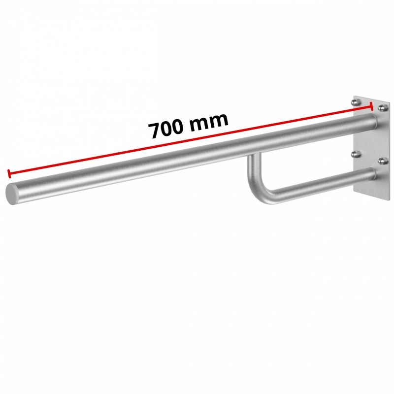 Uchwyt stały 50-85 cm dla niepełnosprawnych stal nierdzewna MODULAR 70cm