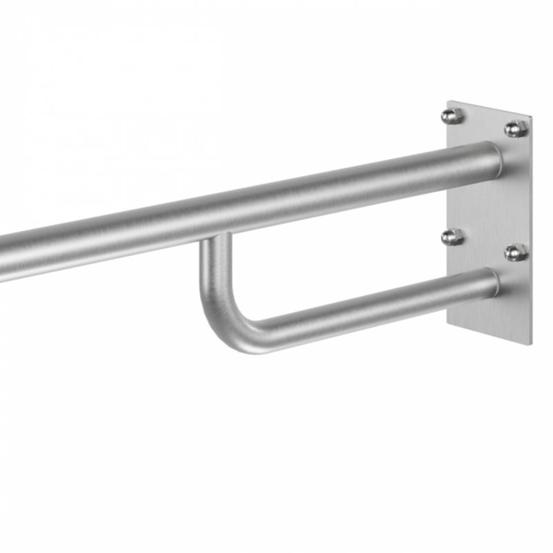 Uchwyt stały 50-85 cm dla niepełnosprawnych stal nierdzewna MODULAR 
