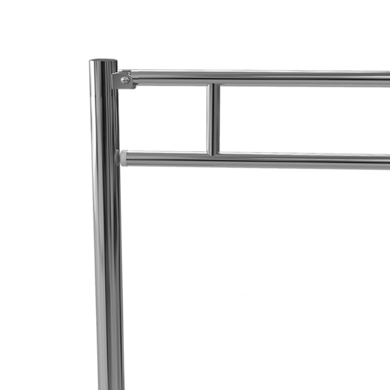 Uchwyt Uchylny WC dla Niepełnosprawnych wolnostojący 75cm stal nierdzewna fi32
