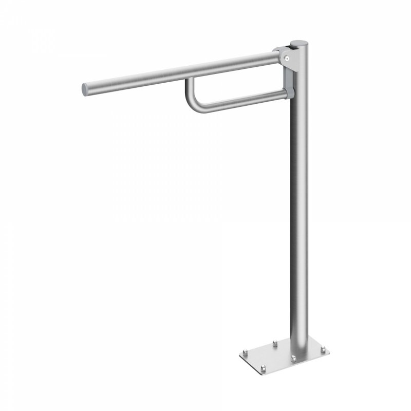 Uchwyt Uchylny Wolnostojący 70cm stal nierdzewna fi32 MODULAR