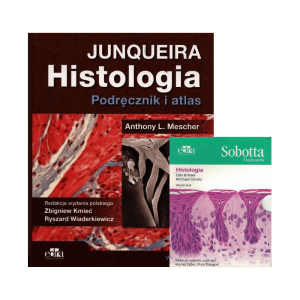 Histologia Junqueira. Podręcznik i atlas + Sobotta Flashcards. Histologia