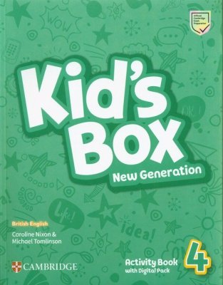 Kid&#039;s Box New Generation 4 Activity Book with Digital Pack