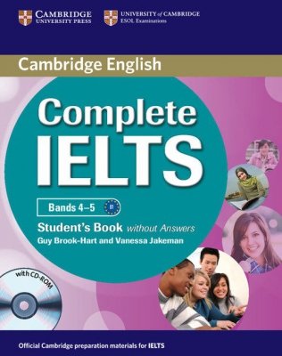 Complete IELTS Bands 4-5 Student&#039;s Book without answers + CD