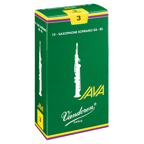 Stroiki do saksofonu sopranowego Vandoren Java 3.5 stare opakowanie