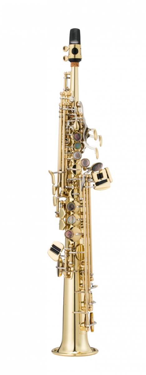 Saksofon sopraninowy LC Saxophone SN-601CL clear lacquer