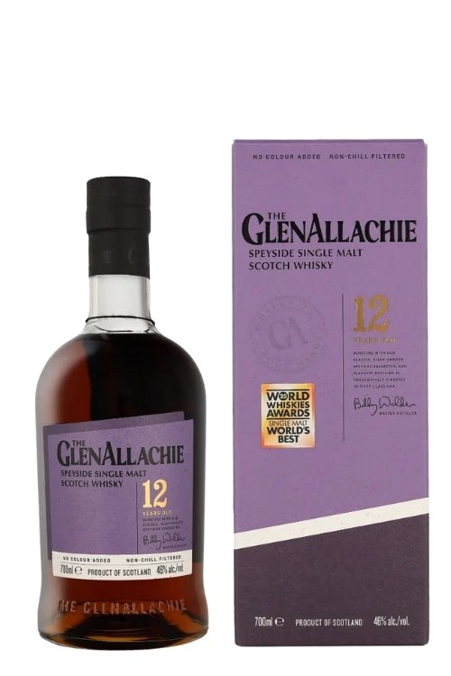 Whisky GlenAllachie Speyside Single Malt 12 Years Old 0,7l