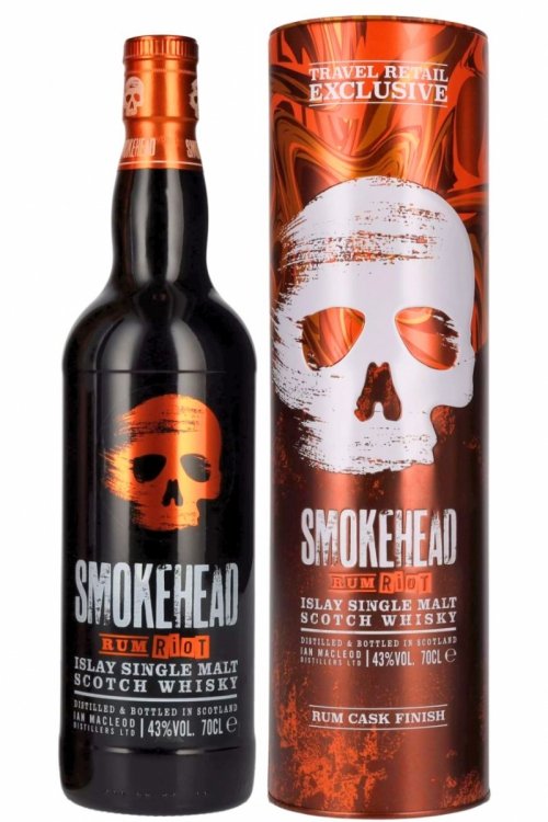Smokehead Rum Riot Islay Single Malt Scotch Whisky 43% 0,7l
