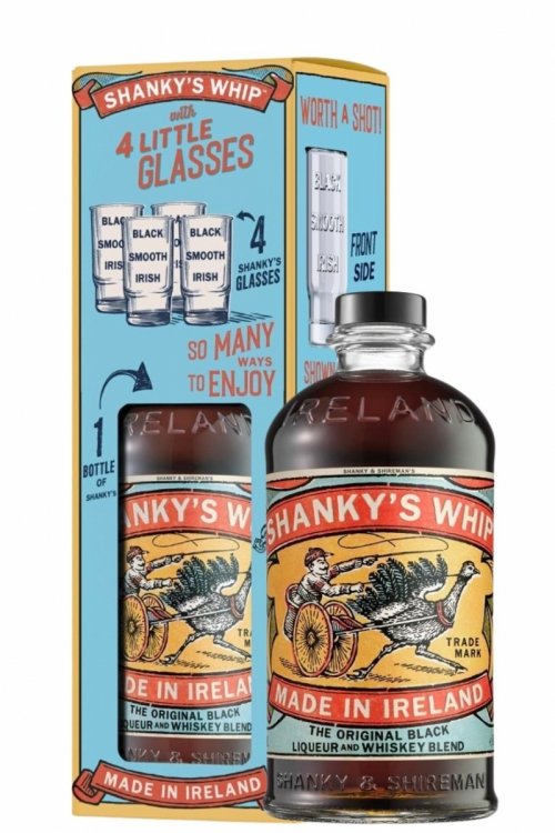 Likier whisky Shanky's Whip Black Gift Box