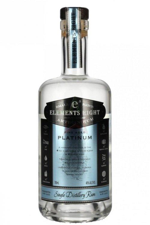 Elements Eight Platinum Rum 40%
